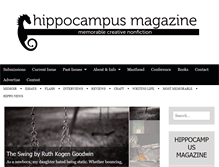 Tablet Screenshot of hippocampusmagazine.com